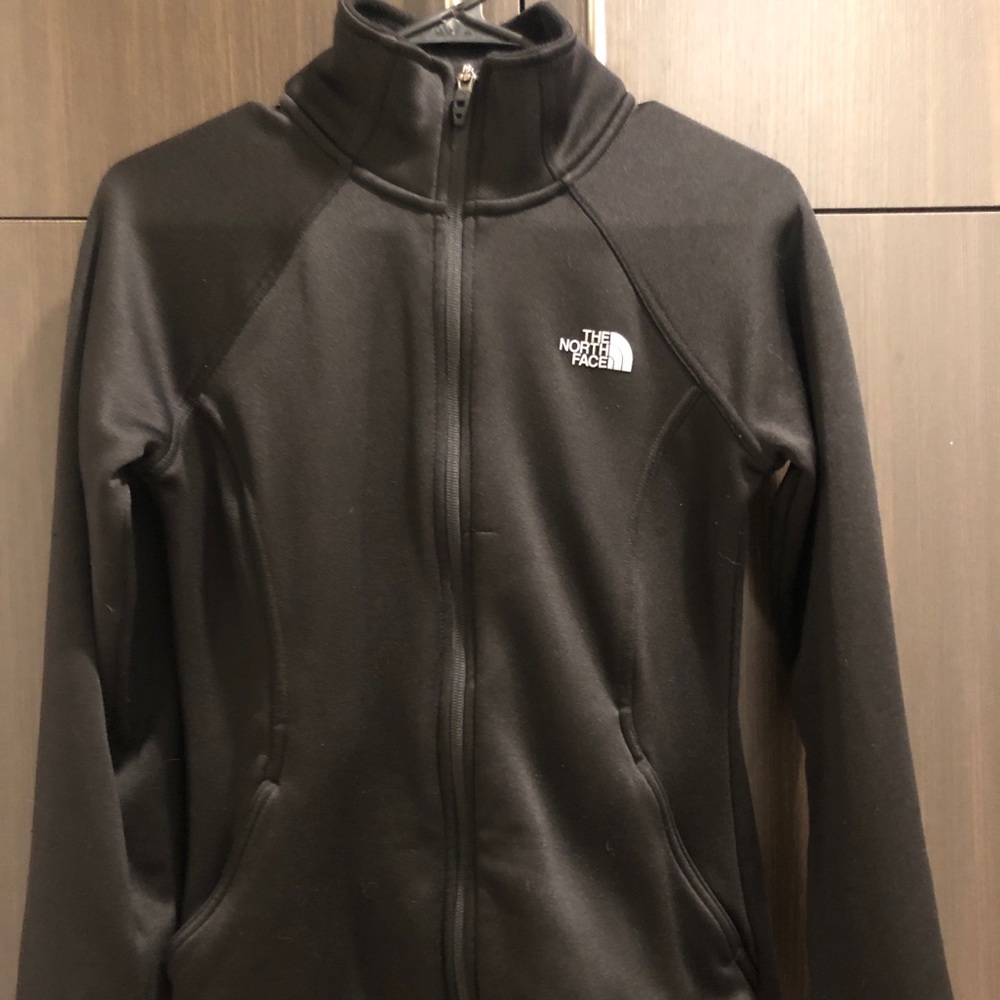 Small The North Face black zip up